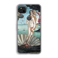 Birth Of Venus: Google Pixel 4a Transparant Hoesje