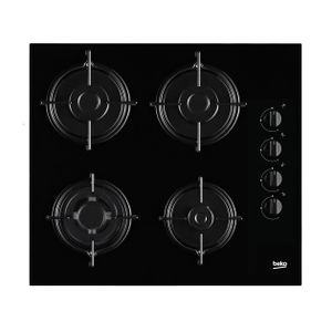 Beko HILW 64120 S kookplaat Zwart Ingebouwd Gaskookplaat 4 zone(s)