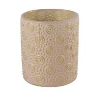 Countryfield theelichthouder hailey m roze 10 cm | 24 stuks