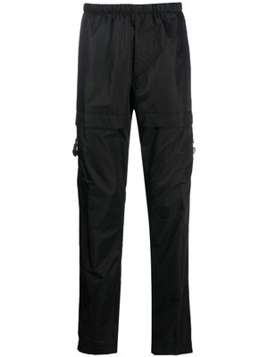 Givenchy pantalon droit cargo à boucle 4G - Noir