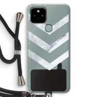 Marmeren pijlen: Pixel 5 Transparant Hoesje met koord