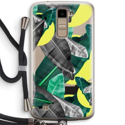 Fantasie jungle: LG K10 (2016) Transparant Hoesje met koord