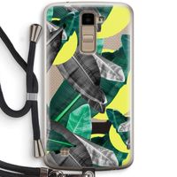 Fantasie jungle: LG K10 (2016) Transparant Hoesje met koord