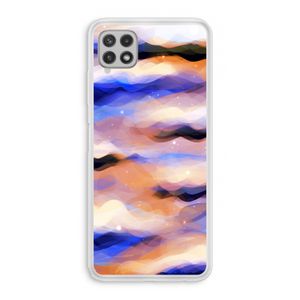 Donkere Wolken: Samsung Galaxy A22 4G Transparant Hoesje