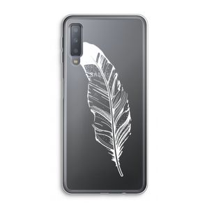 Pluim: Samsung Galaxy A7 (2018) Transparant Hoesje