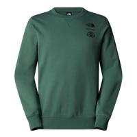 The North Face Outdoor Graphic Crew Trui Heren Duck Green M