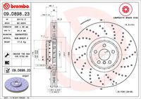 Remschijf BREMBO, Remschijftype: Geperforeerd / Geventileerd, u.a. fÃ¼r BMW