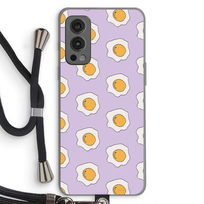 Bacon to my eggs #1: OnePlus Nord 2 5G Transparant Hoesje met koord