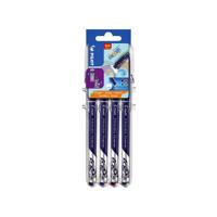Fineliner Pilot friXion fijn assorti etui à 4 stuks