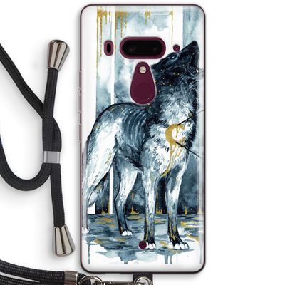 Bleeding Soul: HTC U12+ Transparant Hoesje met koord