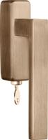 Formani Basics BSQ2-DKLOCK-O draaikiepgarnituur afsluitbaar - PVD licht brons