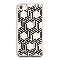 Geometrisch patroon: iPhone 8 Transparant Hoesje Geometrisch patroon: iPhone 8 Transparant Hoesje
