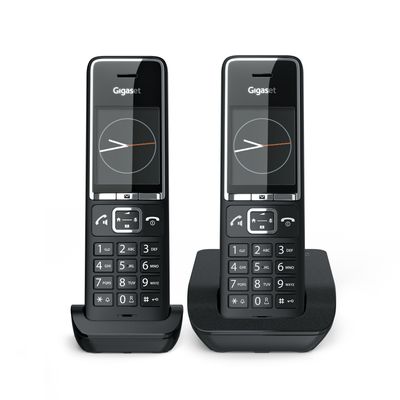 GigasetComfort 550 duo Huistelefoon Zwart