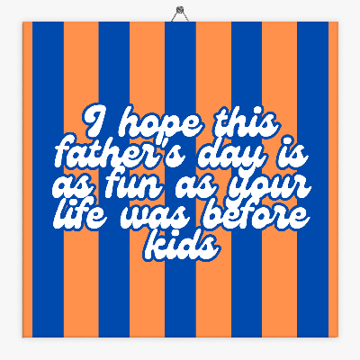 Tekst tegeltje Father&apos;s Day