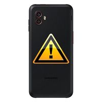 Samsung Galaxy Xcover6 Pro Batterij Cover Reparatie - Zwart