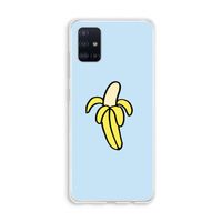 Banana: Galaxy A51 4G Transparant Hoesje Banana: Galaxy A51 4G Transparant Hoesje