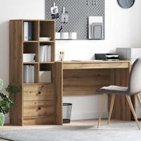 Bureau met lade 2 pcs Artisan Eiken