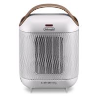 Delonghi hfx30c18.iw keramische kachel wit/bruin