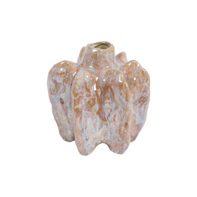 Countryfield Vaas geel 14,7x12,5x15cm