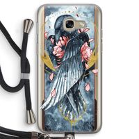 Golden Raven: Samsung Galaxy A5 (2017) Transparant Hoesje met koord