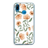 Peachy flowers: Huawei P20 Lite Transparant Hoesje Peachy flowers: Huawei P20 Lite Transparant Hoesje