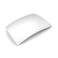 Vasco Ventilatie design luchtventiel vierkant gebogen wit s600, wit s600 - thumbnail