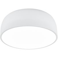 LED Plafondlamp - Plafondverlichting - Trion Barnon - E27 Fitting - 4-lichts - Rond - Mat Wit - Aluminium - thumbnail