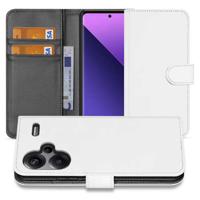 Book Case Telefoonhoesje Xiaomi Redmi Note 13 Pro Plus Wit met Pasjeshouder - thumbnail