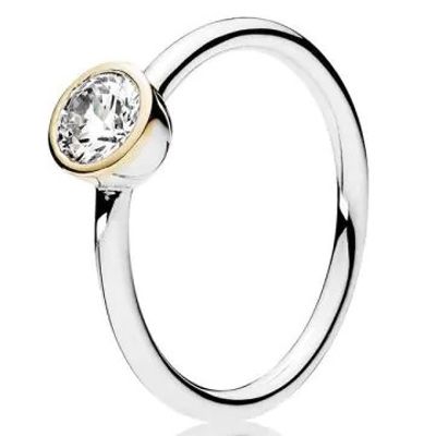 Pandora 191043CZ Ring zilver-zirconia Maat 52 (retired)