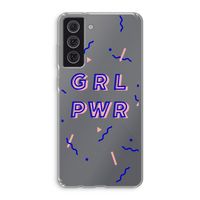 GRL PWR: Samsung Galaxy S21 FE Transparant Hoesje