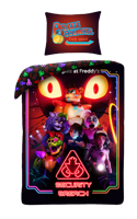 Five Nights at Freddy&apos;s Security Breach dekbedovertrek 140 x 200 cm Katoen - thumbnail