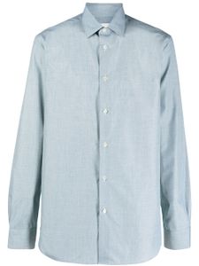 Paul Smith chemise en coton à manches longues - Vert