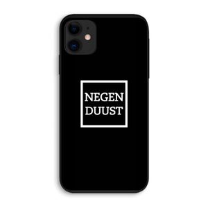 Negenduust black: iPhone 11 Biologisch afbreekbaar hoesje