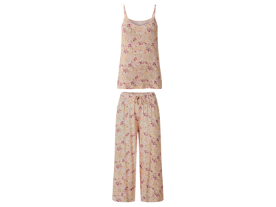 esmara Dames pyjama (bloemen, XS (32/34))