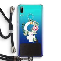 Venus: Huawei P Smart (2019) Transparant Hoesje met koord