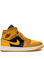 Jordan baskets mi-montantes Air Jordan 1 - Jaune - thumbnail