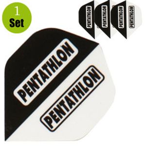 Pentathlon Dartflights - Zwart