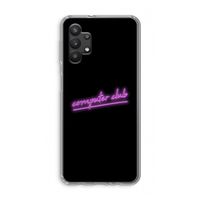 Vice Black: Samsung Galaxy A32 5G Transparant Hoesje Vice Black: Samsung Galaxy A32 5G Transparant Hoesje