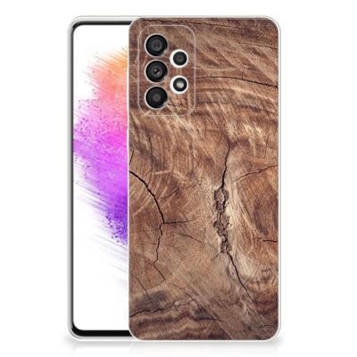 Samsung Galaxy A73 5G | Bumper Hoesje | Tree Trunk