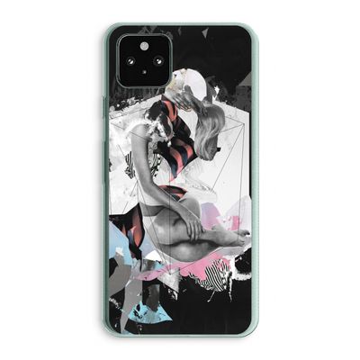 Camouflage de sommeil: Google Pixel 5a 5G Transparant Hoesje