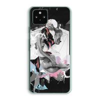 Camouflage de sommeil: Google Pixel 5a 5G Transparant Hoesje