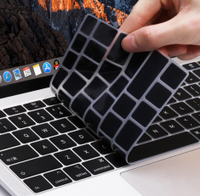 (EU) Keyboard bescherming - MacBook Air 13 inch (2020) - Zwart - thumbnail