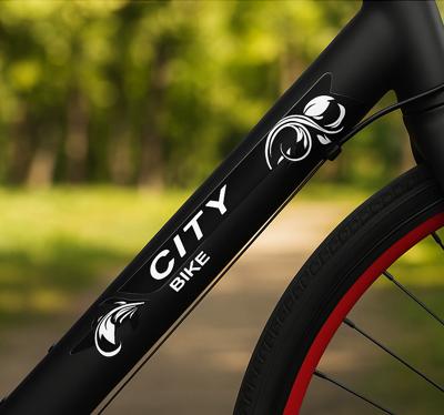 Fietsstadscollectie fiets sticker