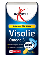 Lucovitaal Visolie Omega 3 Mini Softgels - thumbnail