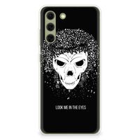 Silicone Back Case Samsung Galaxy S21FE Skull Hair