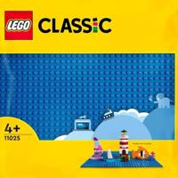 LEGO 11025 Classic De blauwe bouwplaat 32x32, basisbasis voor bouwen, monteren en weergeven