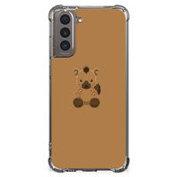 Samsung Galaxy S21 Stevig Bumper Hoesje Baby Hyena