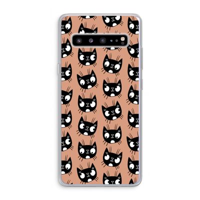 Kat: Samsung Galaxy S10 5G Transparant Hoesje