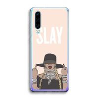 Slay All Day: Huawei P30 Transparant Hoesje