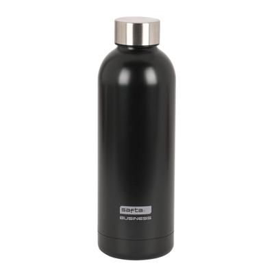 Roestvrijstalen Fles Safta Black 500 ml Zwart